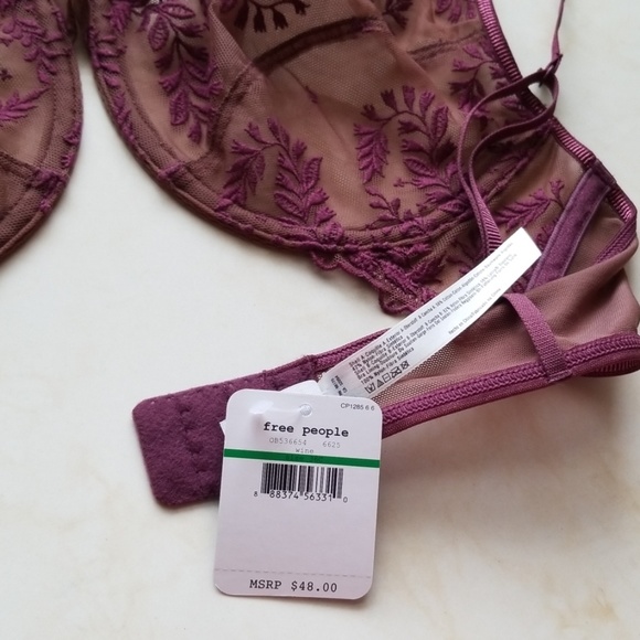 Free People Crimson Clover Underwire Bra - Picture 6 of 8
